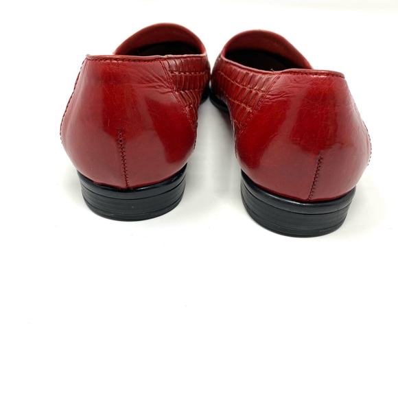 Trotters red Liz weaved shoes size 6 M - Picture 5 of 5